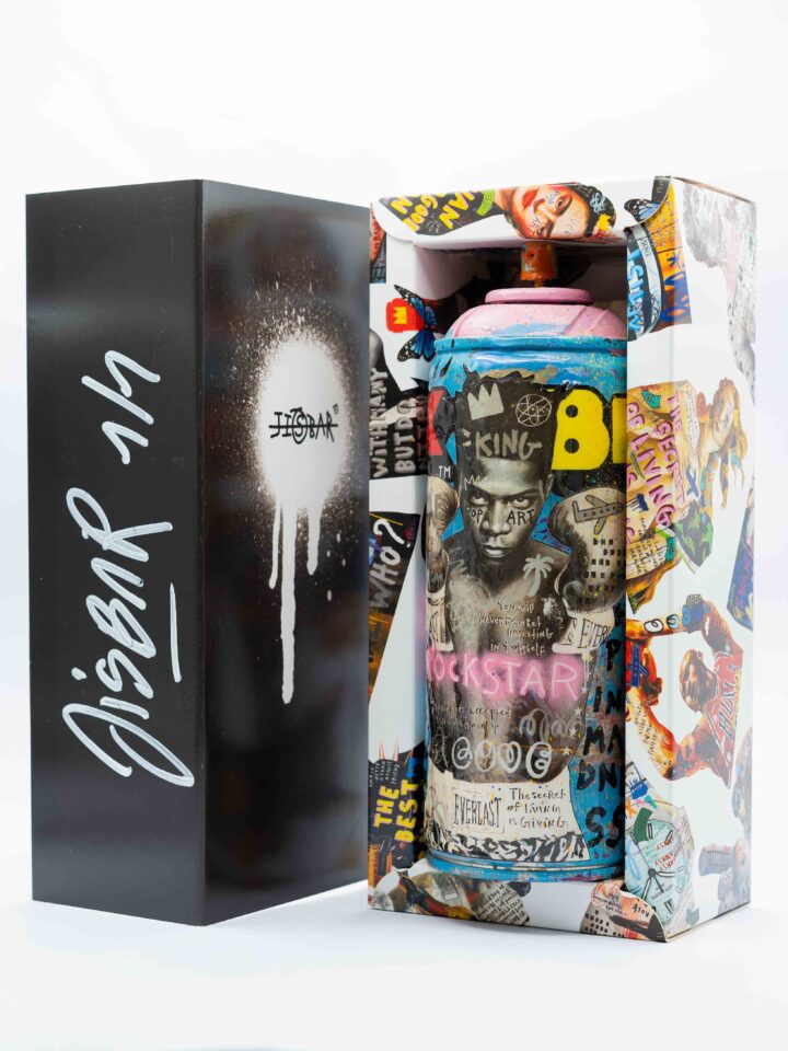 Hand Customized Spray - Basquiat x Lambo - 1/1