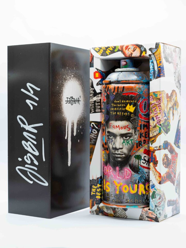 Hand Customized Spray - Basquiat x The Stones - 1/1