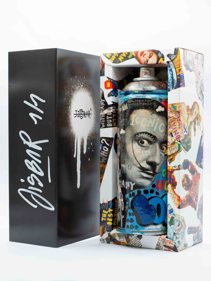 Hand Customized Spray - Dali x Superman - 1/1