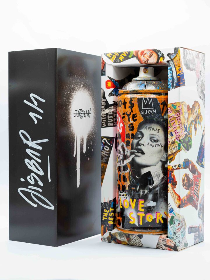 Hand Customized Spray - Kate Moss x Hotwheels - 1/1