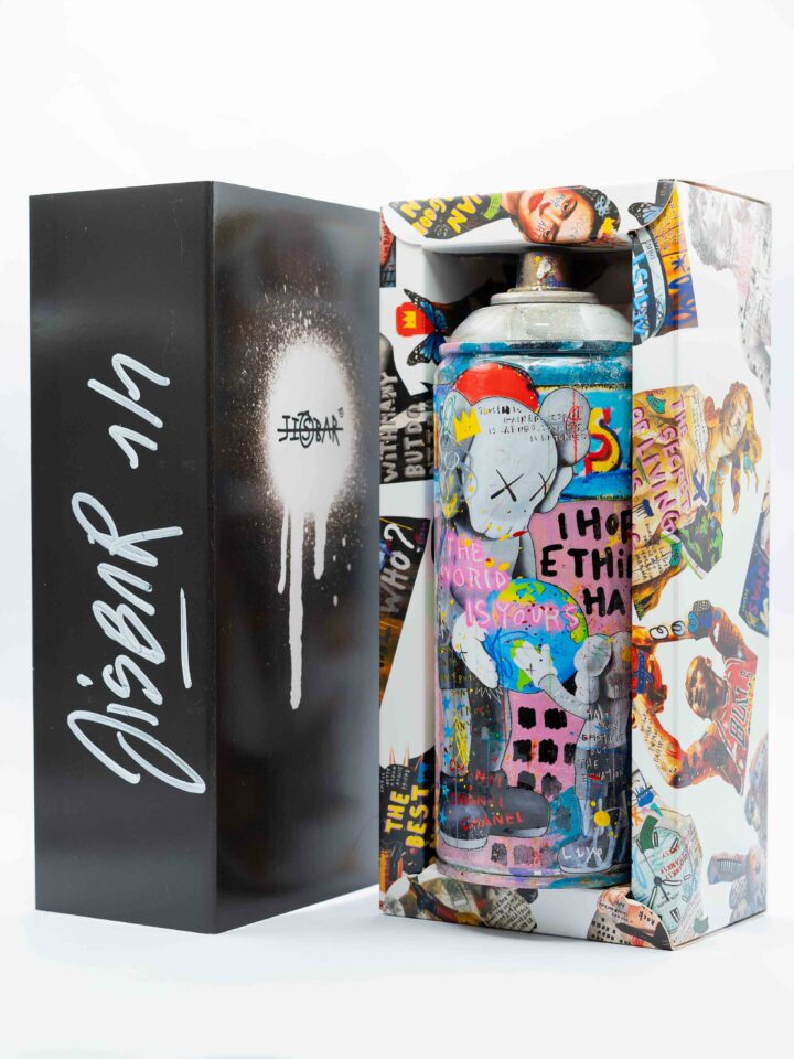 Hand Customized Spray - Kaws x Universal - 1/1