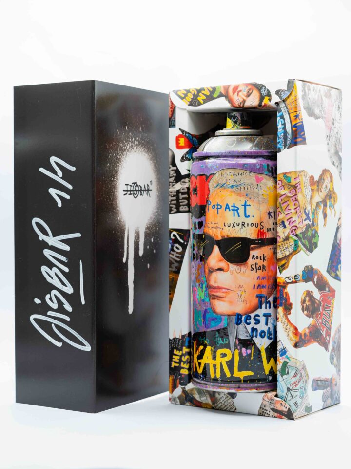 Hand Customized Spray - Lagerfeld x Petrus - 1/1