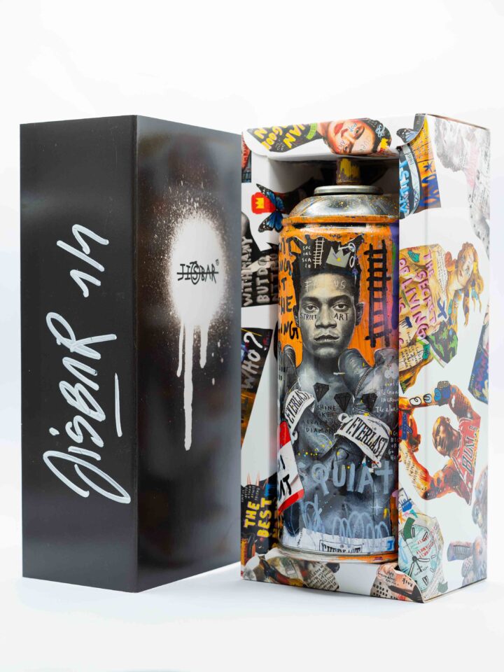 Hand Customized Spray - Basquiat x Warhol - 1/1